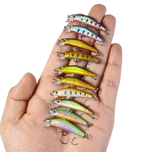 1pcs  4.3cm 1.6g Pesca Stream micro Fishing Lure Sinking Minnow Artificial Hard Bait For Bass Carp Pike SalmonTrout Panfish Lure