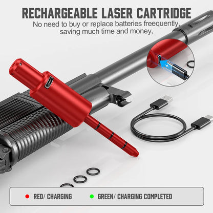 223REM red green light trainer, dual-purpose for training and calibration