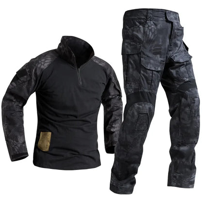Camo Camouflage Clothing Cargo Pant Hiking Shirt