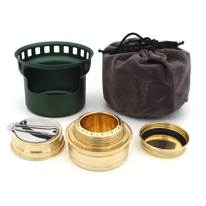 Alcohol Stove Camping Supplies Cooking Outdoor Outdoors Equipment Accessories Furnace Camp Mini Camp Cooking Supplies Hiking