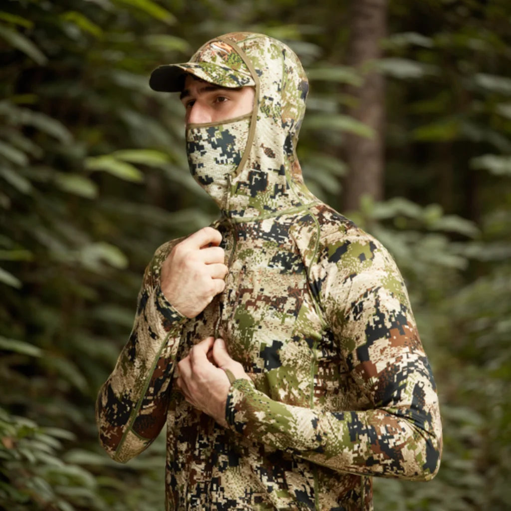Lightweight hoodie camouflage clothing Mask pullover hunting fishing hoodie