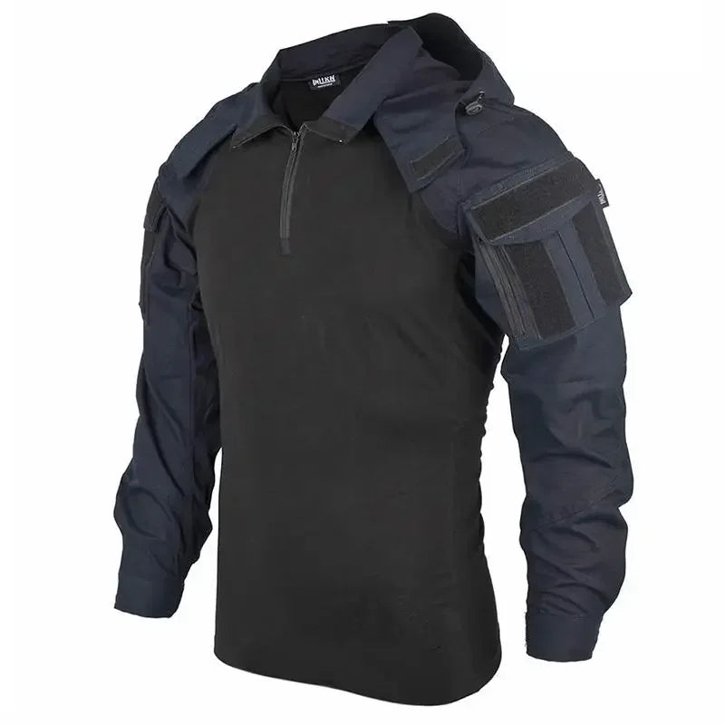 Hunting Shirts Mens Clothing Wear-resisting Tops Multi Pockets