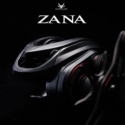 PURELURE ZANA 139g Aluminum Alloy Frame Cast As Low 3.5g Baitcasting Reel 5.8g Spool 7.6 Ratio 4KG Drag Freshwater Saltwater