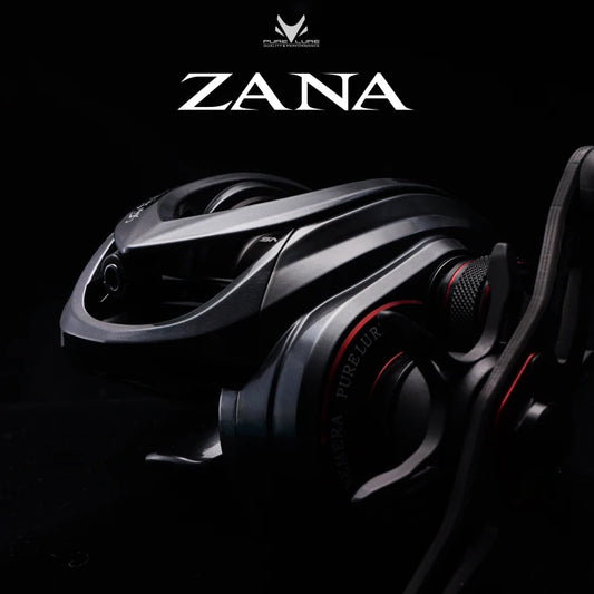 PURELURE ZANA 139g Aluminum Alloy Frame Cast As Low 3.5g Baitcasting Reel 5.8g Spool 7.6 Ratio 4KG Drag Freshwater Saltwater