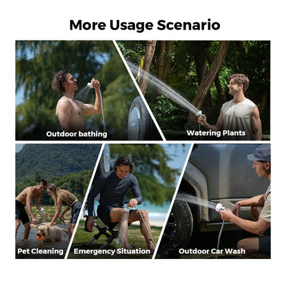 Outdoor Camping Shower Portable Electric Shower