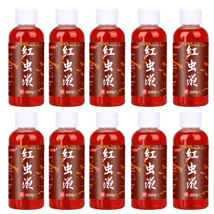 Liquid Blood Worm Scent Fish Attractant Concentrated Red Worm Liquid Fish Bait Additive