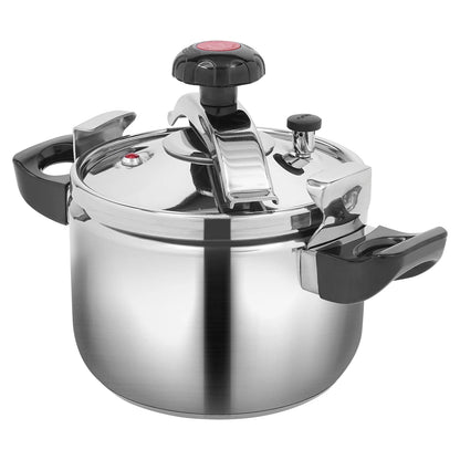 Pressure Cooker 4.54 Qt, Stainless Steel Build, Fast Cooking