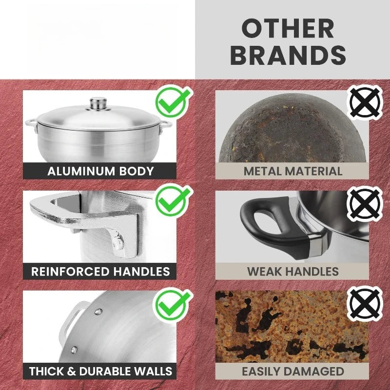 Cooking Dutch Oven, Serve Large & Small Group