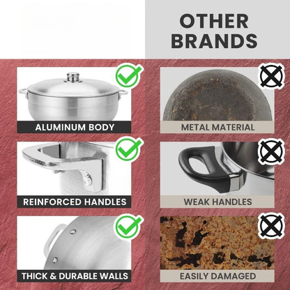 Cooking Dutch Oven, Serve Large & Small Group