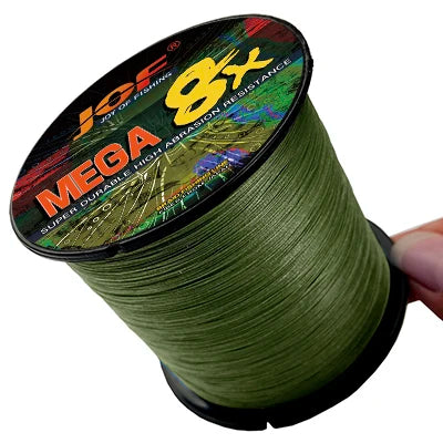 Braided Fishing Line 8 Strands Multifilament Fly   Strong Cord for Sea Bass Carp Accessories