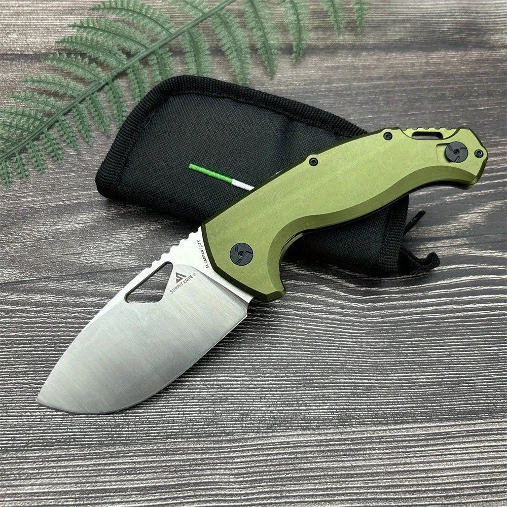 SK02 Outdoor Folding Knife - High-quality, Durable, Portable, Pocket Knife. Essential Equipment for Hiking, Mountain Climbing