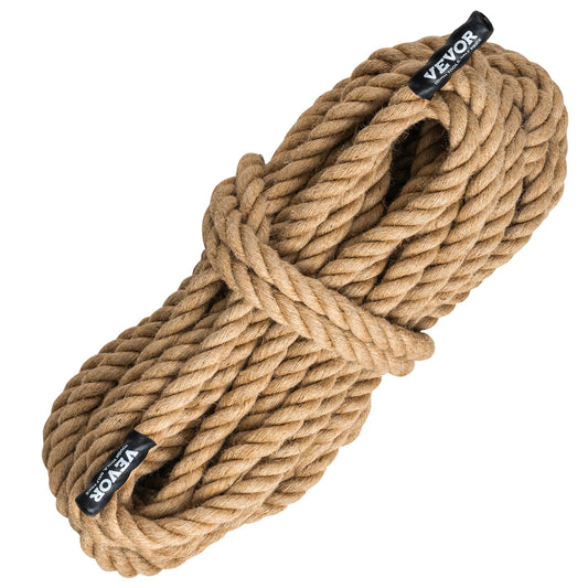 SucceBuy 50/100FT Gym Climbing Rope Length Gym Fitness Training Rope Gym Exercise Workout Rope for Adults Climbing for Fitness