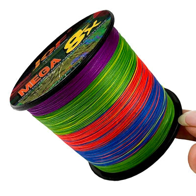 Braided Fishing Line 8 Strands Multifilament Fly   Strong Cord for Sea Bass Carp Accessories