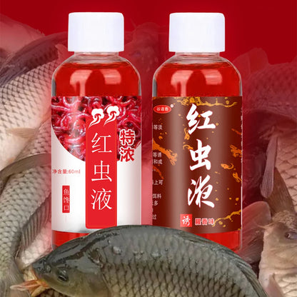Liquid Blood Worm Scent Fish Attractant Concentrated Red Worm Liquid Fish Bait Additive