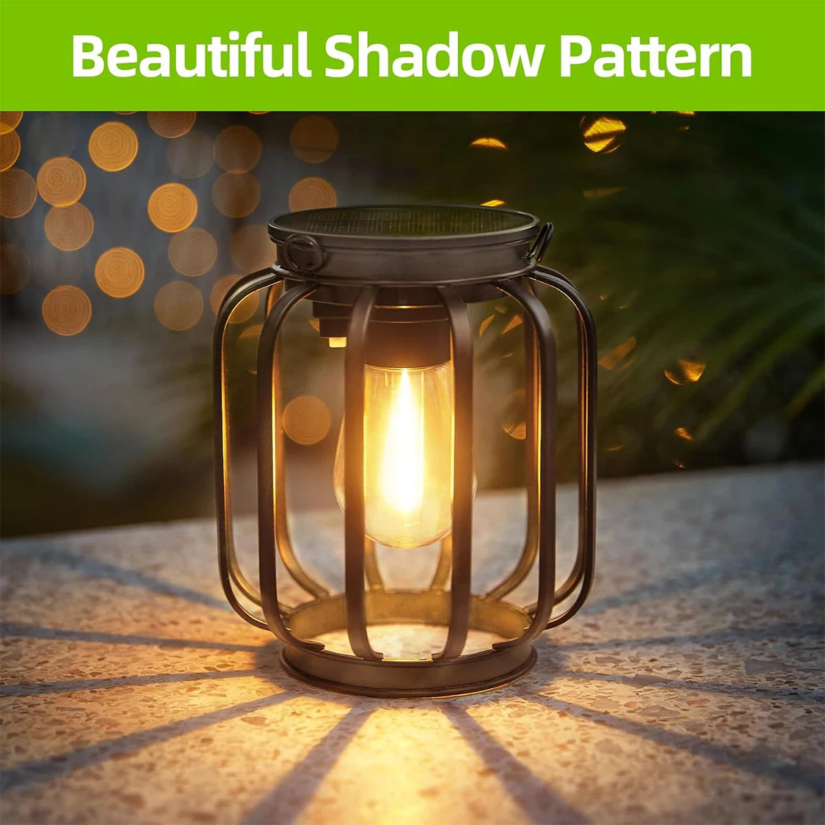 Solar Lantern Led Light Daylight Sensor