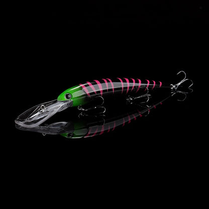 WALK FISH 1PCS Floating Minnow Lure 120mm/20g Trolling Wobbler Crankbait Bandit Minnow Bass Pike Bait Saltwater Fishing Tackle