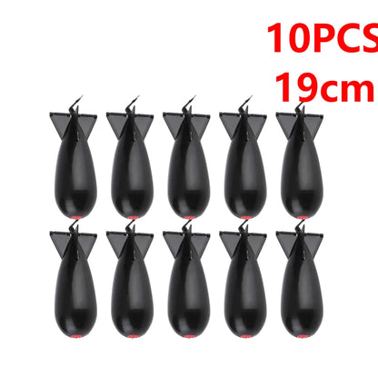 Carp Fishing Rocket Feeder Bomb Float Lure Bait Holder Container Pellet Feeders Position Fishing Accessories