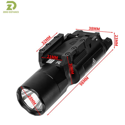Ultra Metal  flash light Hunting Weapon