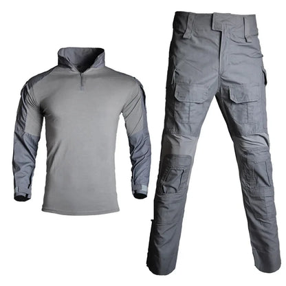 Camo Camouflage Clothing Cargo Pant Hiking Shirt