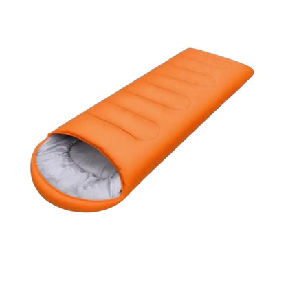 Portable camping sleeping bag men and women universal zipper close outdoor hiking backpack installed convenient travel bed