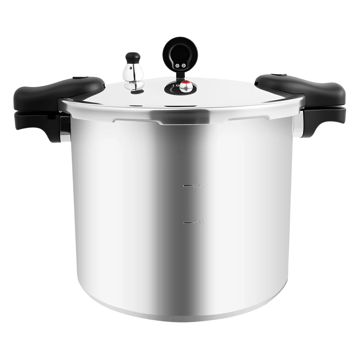 Pressure Cooker Pot with Pressure Gauge, Hand Control
