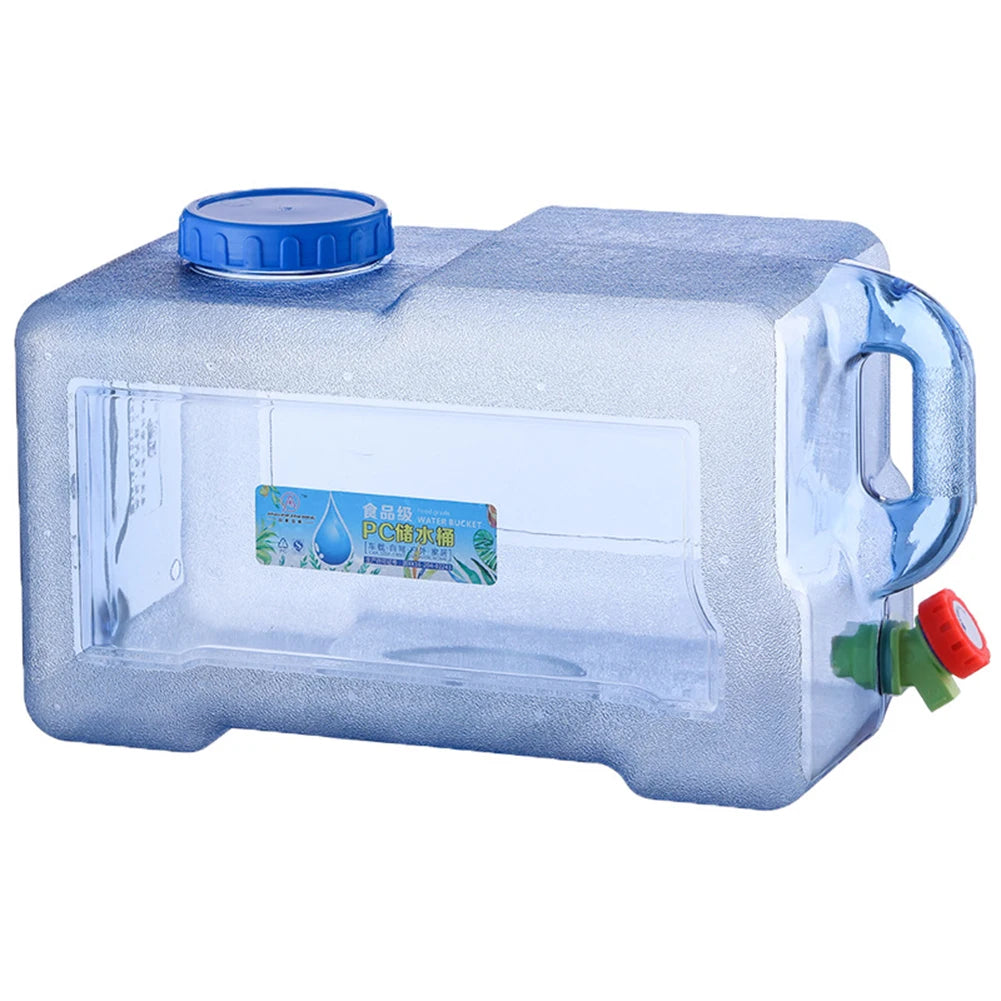 Water Storage Bucket Food Grade Car Water Buckets Large-Capacity with Faucet Outdoor