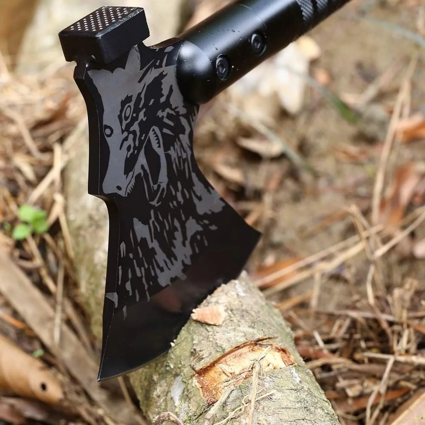 Tactical Folding Survival Axe w/Hammer