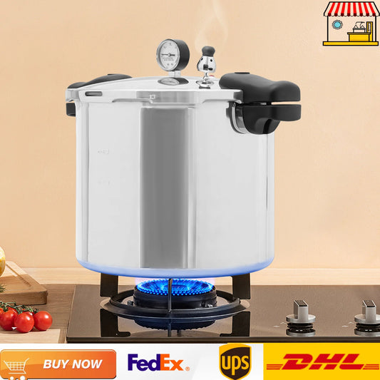 Aluminum Alloy Explosion-Proof Pressure Cooker | Modern Pressure Pot with Lid