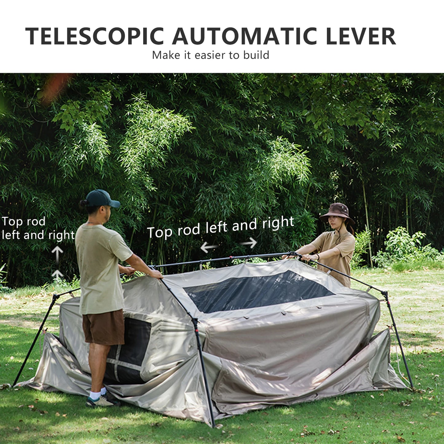 Persons Outdoor Automatic Camping Family Tent