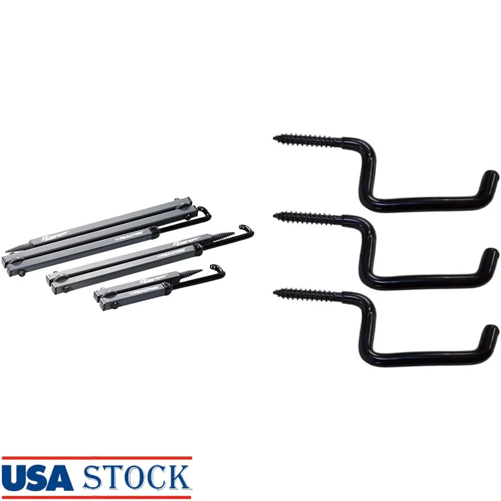 Multi-Purpose EZ Hanger Combo 3-Pack Screw-in Accessory Hooks