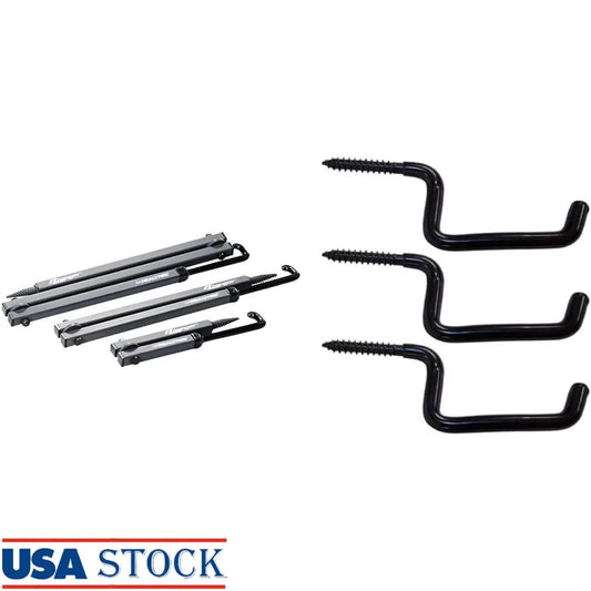 Multi-Purpose EZ Hanger Combo 3-Pack Screw-in Accessory Hooks