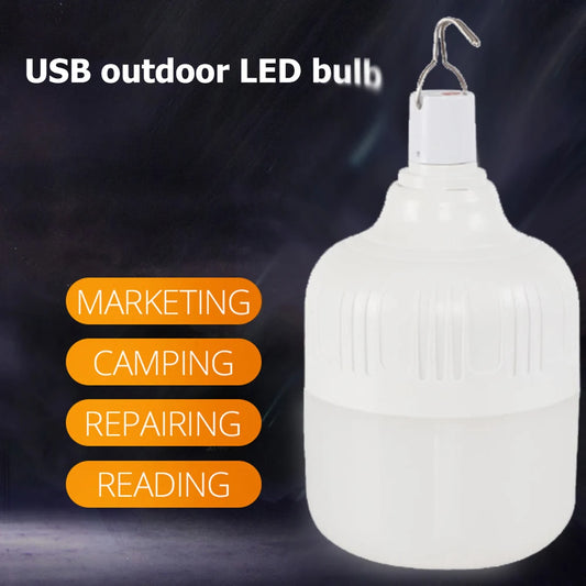 LED Lighting Lantern USB Charging with Hook Camping Lamp Multifunctional Camping Lighting