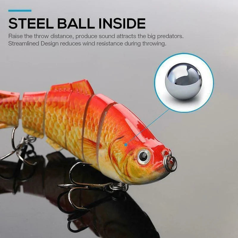 5pcs Bionic Lures random color Realistic fish shape Fishing Bait Float Lure Bionic Bait Accessories for All Kinds of Fish