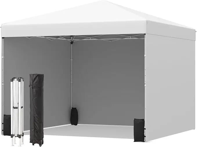 10'x10' Pop Up Canopy Tent with 3 Sidewalls