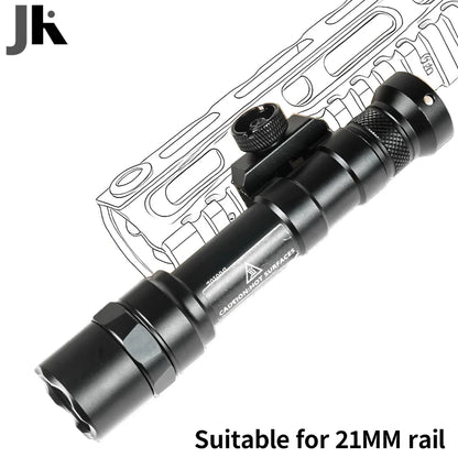 Flashlight Rifle Hunting Weapon Scout Light   Indicator Fit 20mm Rail