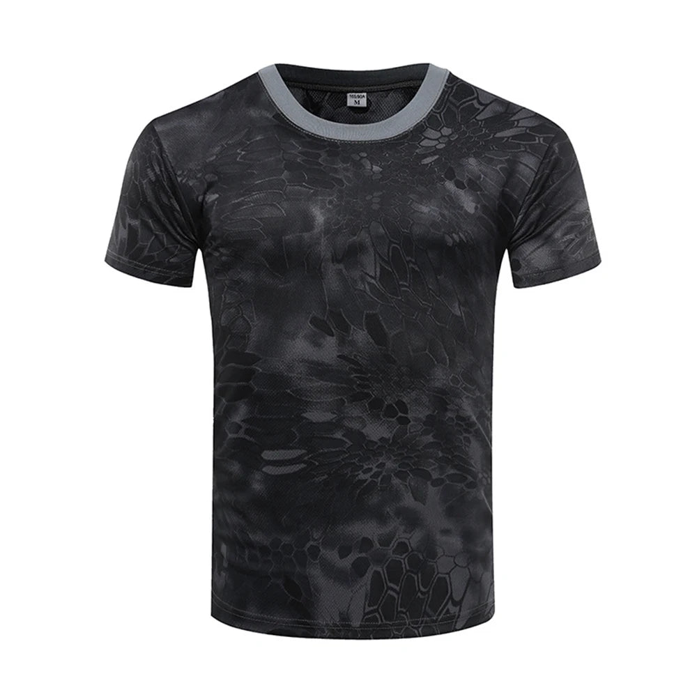 Casual O Neck Short Sleeve Summer Street Oversized Men Outdoor Sport T Shirts