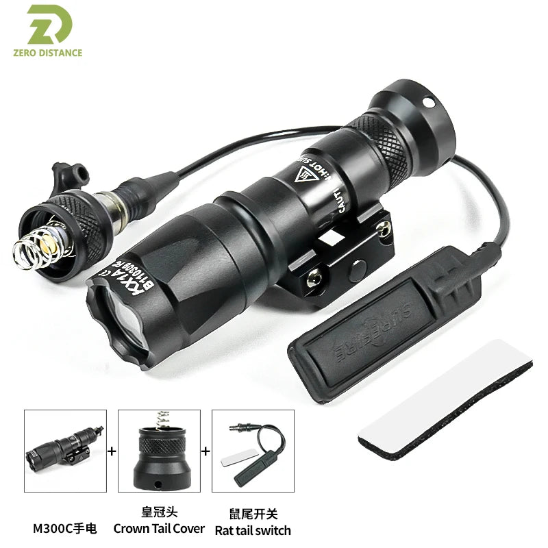 Ultra Metal  flash light Hunting Weapon