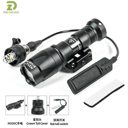 Ultra Metal  flash light Hunting Weapon
