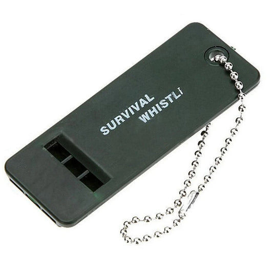 Keychain Whistle Tool Portable Frequency Whistle High Decibel Rescue Signaling First Aid Tool for Hiking Camping Mountaineering
