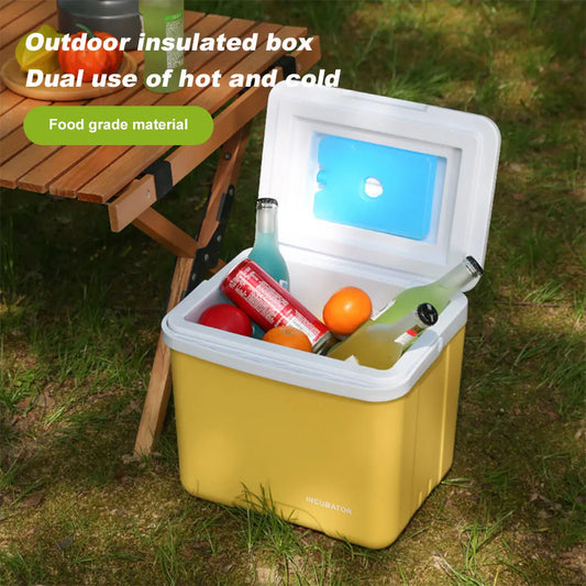 Cooler Box Portable Camping Refrigerator Incubator Large Capacity Car Ice Bucket