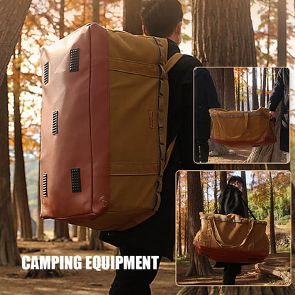 New Outdoor Hiking Backpack 120L   Picnic Accessories Organizer Storage Multifunctional Handbag