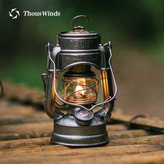 Oil Lamp Outdoor Portable Mini Camping Lantern