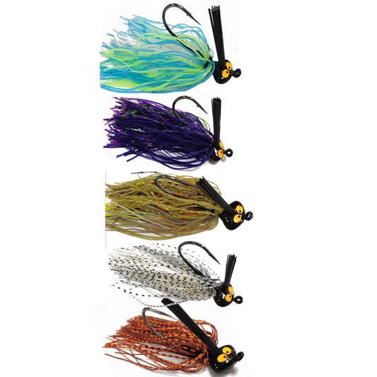 15pcs Bass Fishing Jigs Bass Fishing Lures
