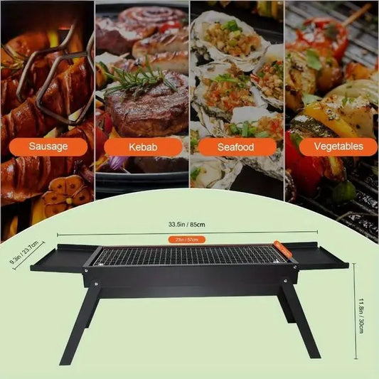 1PC, portable barbecue grill,