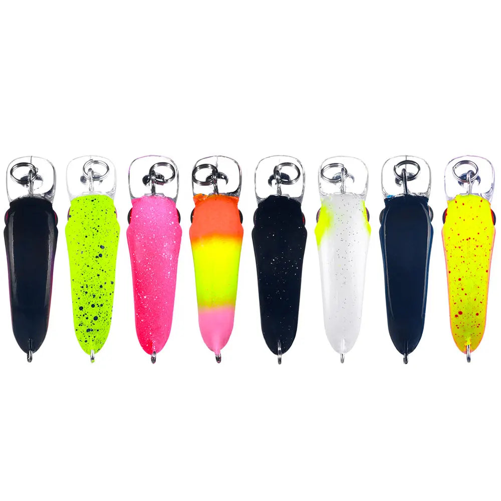 1pcs Floating Minnow Fishing Lure 4cm 1.5g Mini Artificial Hard Bait Sharp Hook Crankbait Wobbler Trout Pike Bass Fishing