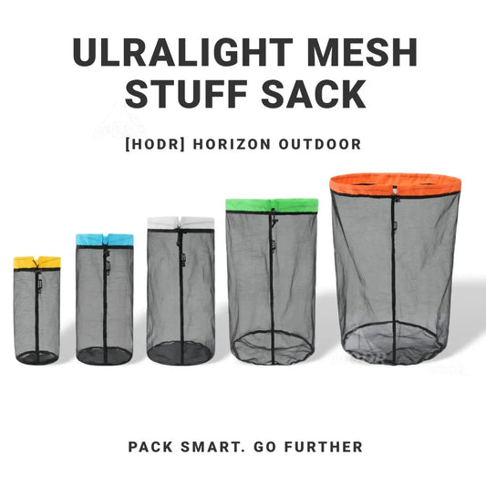 Drawstring Storage Bags Compression Pouches for Camping, Hiking, Laundry & Grocery