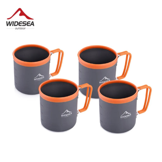 Camping Aluminum Cup Outdoor Mug  Tableware Picnic Cooking Equipment