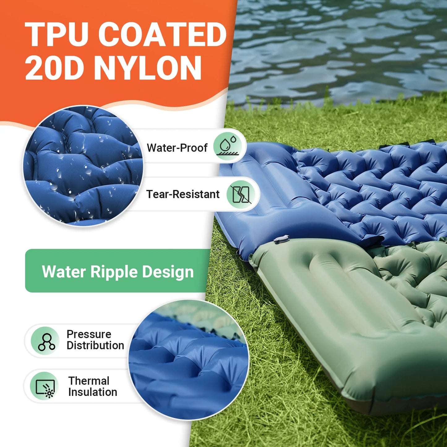 Self Inflating Sleeping Pad,