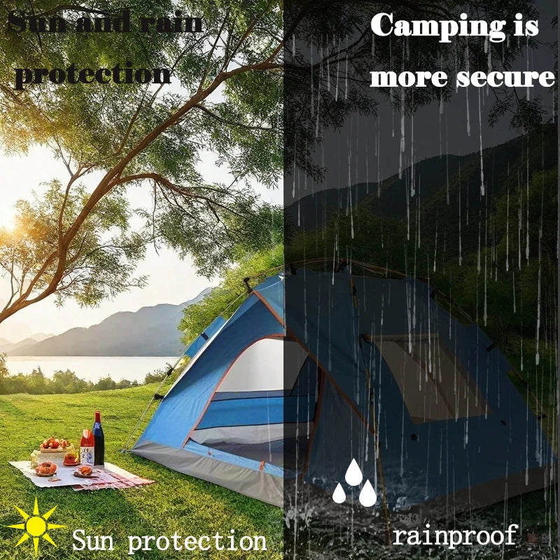 Extra-Large Tent with Mesh Screen, Lightweight