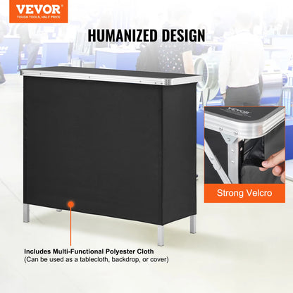 VEVOR Folding Portable Bar Table   Table for Party Picnic E